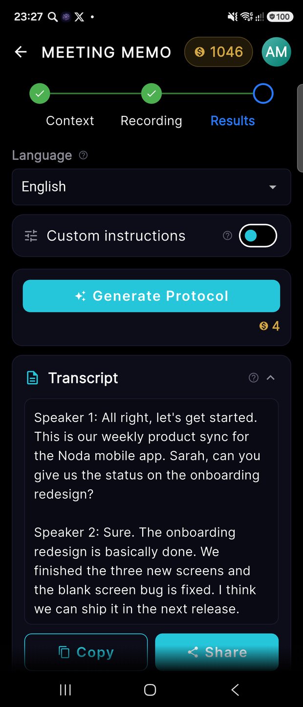 Transcript with Speaker 1 / Speaker 2
